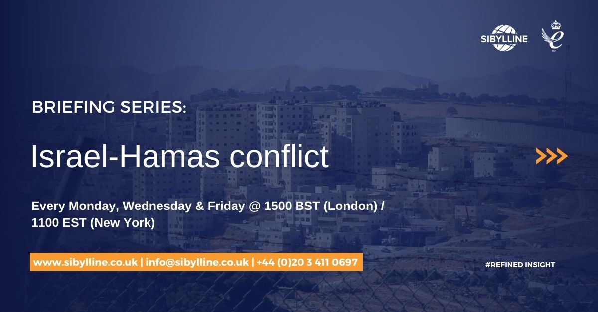 Israel-Hamas conflict webinar image