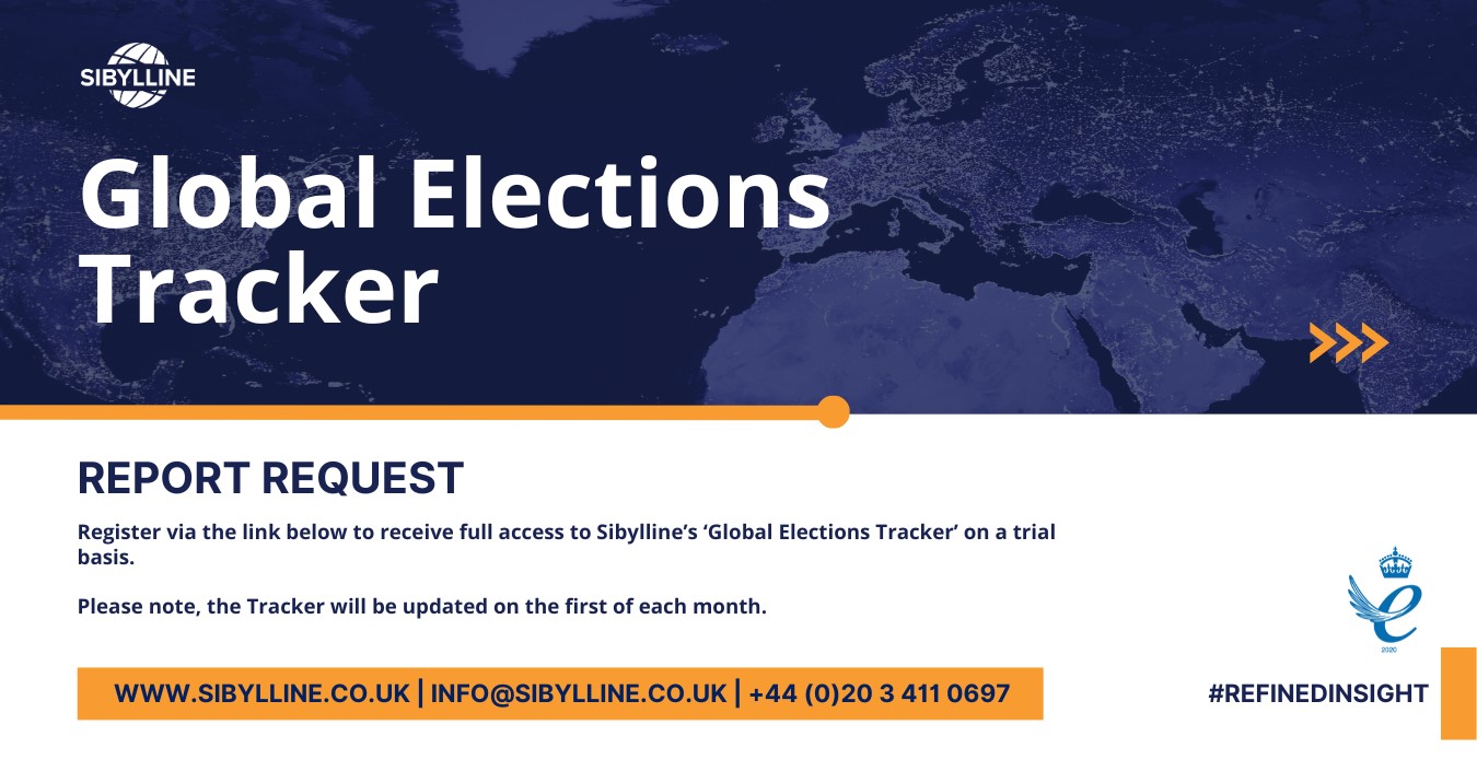 Global elections tracker